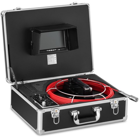 Endoskop kamera diagnostyczna inspekcyjna w walizce 12 LED TFT 7 '' SD 30 m Endoskop kamera diagnostyczna inspekcyjna w walizce 12 LED TFT 7 '' SD 30 m