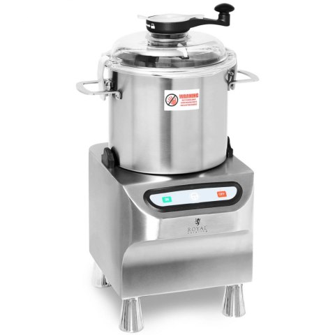 Kuter wilk gastronomiczny do siekania mielenia krojenia mięsa warzyw 8 l 1500 obr./min 800 W Kuter wilk gastronomiczny do siekania mielenia krojenia mięsa warzyw 8 l 1500 obr./min 800 W