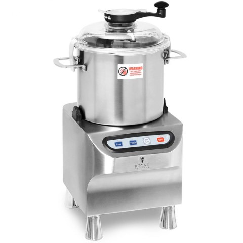 Kuter wilk gastronomiczny do siekania mielenia krojenia mięsa warzyw 8 l 1500/2800 obr./min 800 W Kuter wilk gastronomiczny do siekania mielenia krojenia mięsa warzyw 8 l 1500/2800 obr./min 800 W