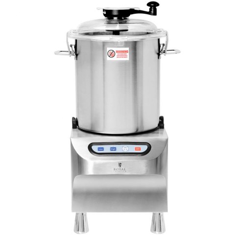 Kuter wilk masarski do siekania mielenia krojenia mięsa warzyw 18 l 1500/2200 obr./min 1500 W Kuter wilk masarski do siekania mielenia krojenia mięsa warzyw 18 l 1500/2200 obr./min 1500 W