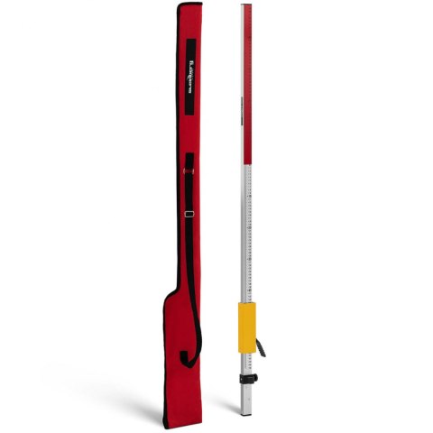 Łata niwelacyjna geodezyjna z aluminium + torba 1.3 - 2.4 m Łata niwelacyjna geodezyjna z aluminium + torba 1.3 - 2.4 m