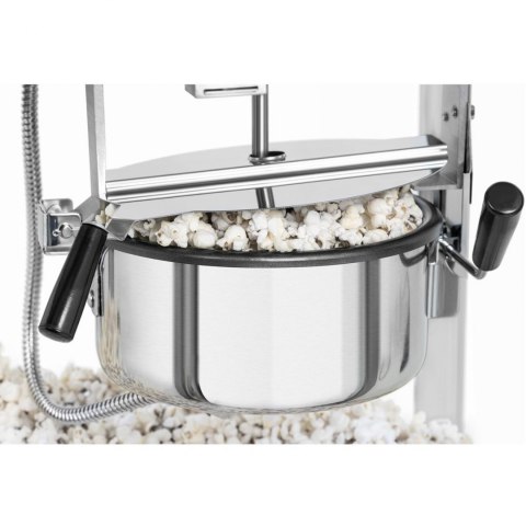 Maszyna automat urządzenie do prażenia popcornu retro TEFLON 1600 W 5-6 kg/h - niebieska Maszyna automat urządzenie do prażenia popcornu retro TEFLON 1600 W 5-6 kg/h - niebieska
