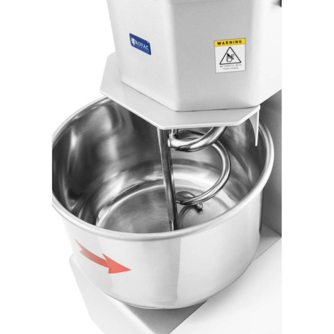 Miesiarka mikser spiralny do ciasta ze stałą dzieżą 30 l 2100 W Miesiarka mikser spiralny do ciasta ze stałą dzieżą 30 l 2100 W