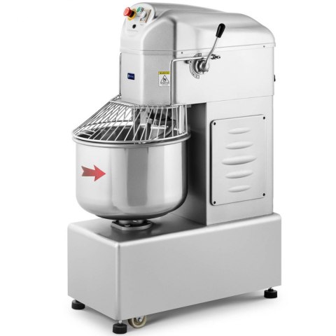 Miesiarka mikser spiralny do ciasta ze stałą dzieżą 45 l 2100 W Miesiarka mikser spiralny do ciasta ze stałą dzieżą 45 l 2100 W