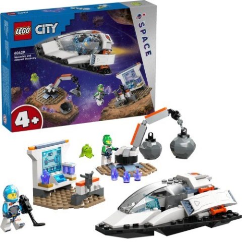 60429 - LEGO City - Statek kosmiczny i odkrywanie asteroidy 60429 - LEGO City - Statek kosmiczny i odkrywanie asteroidy