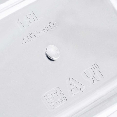 POJEMNIK HERMETYCZNY NA PRODUKTY SYPKIE 1,8L MISTY POJEMNIK HERMETYCZNY NA PRODUKTY SYPKIE 1,8L MISTY