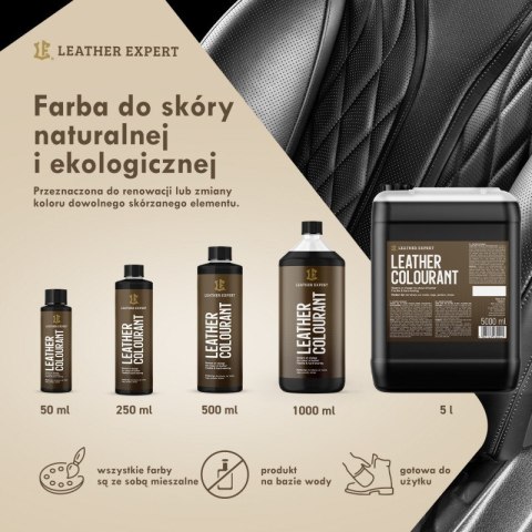 Leather Expert Colourant - Beige farba do skóry naturalnej i do ekoskóry 50 ml LE-06-50C201 Leather Expert Colourant - Beige farba do skóry naturalnej i do ekoskóry 50 ml LE-06-50C201
