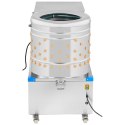 Skubarka oparzalnik do drobiu kurczaków indyków 2w1 bęben śr. 50 cm 55 l 1.5 kW