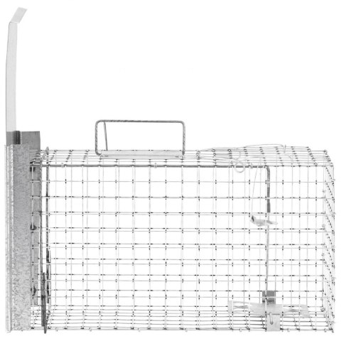 Żywołapka pułapka łapka na szczury kuny zatrzaskowa jednostronna 500x200x270 mm ZESTAW Żywołapka pułapka łapka na szczury kuny zatrzaskowa jednostronna 500x200x270 mm ZESTAW