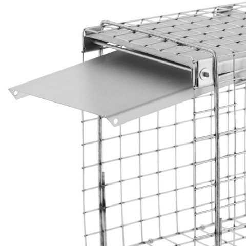 Żywołapka pułapka łapka na szczury kuny zatrzaskowa jednostronna 820x200x270 mm ZESTAW Żywołapka pułapka łapka na szczury kuny zatrzaskowa jednostronna 820x200x270 mm ZESTAW