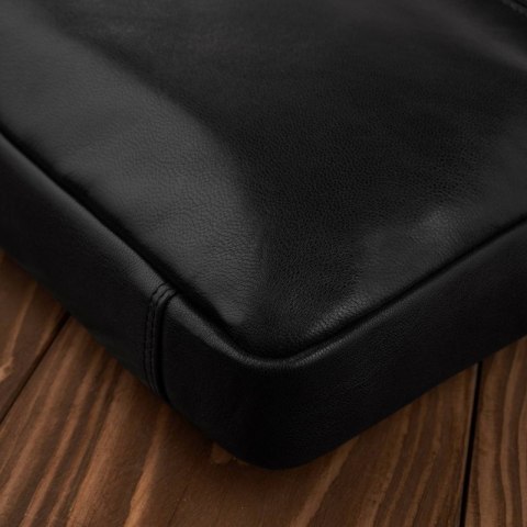 Torba męska na laptopa na ramię i do ręki skórzana czarna Paolo Peruzzi AL-09-BL Torba męska na laptopa na ramię i do ręki skórzana czarna Paolo Peruzzi AL-09-BL