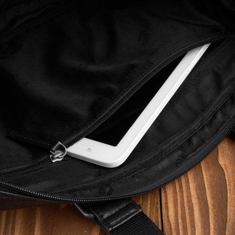 Torba męska na laptopa na ramię i do ręki skórzana czarna Paolo Peruzzi AL-09-BL Torba męska na laptopa na ramię i do ręki skórzana czarna Paolo Peruzzi AL-09-BL