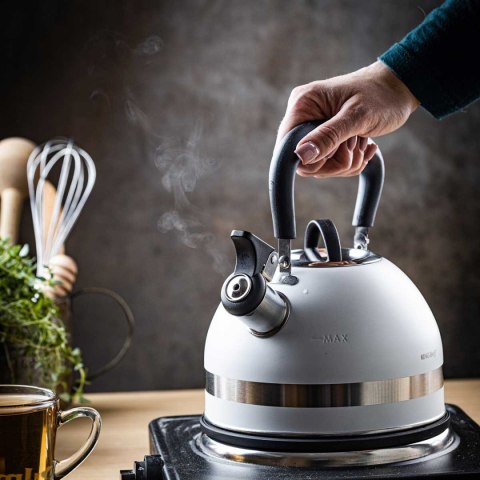 CZAJNIK 1,8L Z GWIZDKIEM KINGHOFF KH-1852 bBIAŁY CZAJNIK 1,8L Z GWIZDKIEM KINGHOFF KH-1852 bBIAŁY