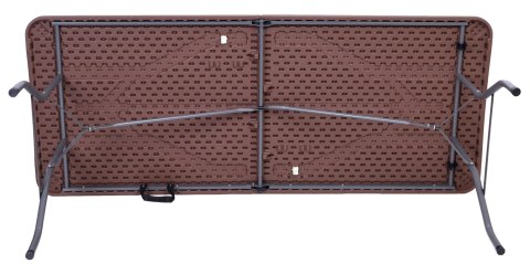Zestaw cateringowy RATTAN stół 180 cm + 6 krzeseł Zestaw cateringowy RATTAN stół 180 cm + 6 krzeseł