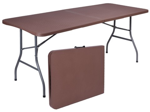 Zestaw cateringowy RATTAN stół 180 cm + 6 krzeseł Zestaw cateringowy RATTAN stół 180 cm + 6 krzeseł