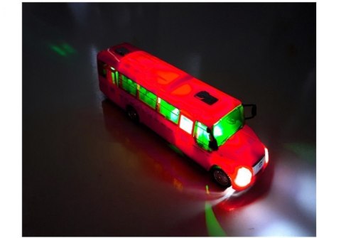 Autobus Straży Pożarnej z Naciągiem Światłami i Dźwiękami Otwierane Drzwi Autobus Straży Pożarnej z Naciągiem Światłami i Dźwiękami Otwierane Drzwi