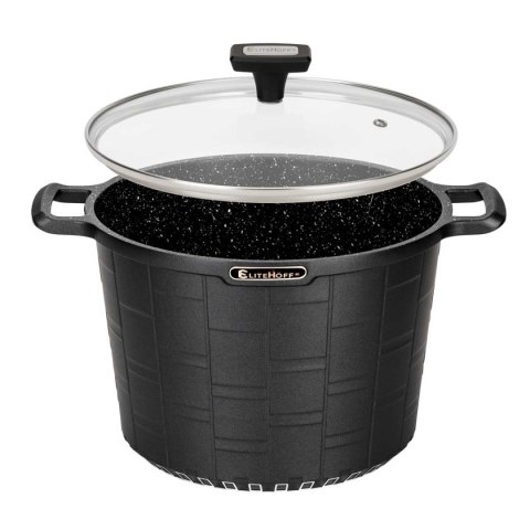 GARNEK GRANITOWY Z POKRYWĄ 24cm 6,5L E-7032 GARNEK GRANITOWY Z POKRYWĄ 24cm 6,5L E-7032