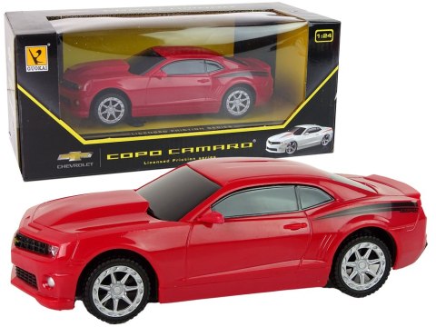 Auto Chevrolet Copo Camaro Napęd Frykcyjny 1:24 Czerwone Auto Chevrolet Copo Camaro Napęd Frykcyjny 1:24 Czerwone