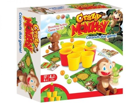 Gra zręcznościowa SZALONA MAŁPKA "Crazy Monkey" Traf do celu Gra zręcznościowa SZALONA MAŁPKA "Crazy Monkey" Traf do celu