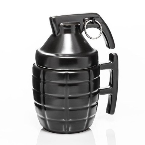 Kubek granat z ZAWLECZKĄ - CZARNY Kubek granat z ZAWLECZKĄ - CZARNY