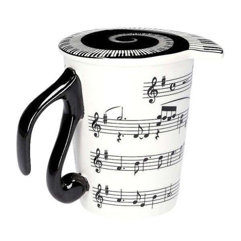 Kubek muzyka z pokrywką - UWERTURA Kubek muzyka z pokrywką - UWERTURA