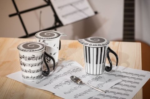 Kubek muzyka z pokrywką - UWERTURA Kubek muzyka z pokrywką - UWERTURA