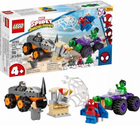 10782 - LEGO Super Heroes - Hulk kontra Rhino — starcie pojazdów 10782 - LEGO Super Heroes - Hulk kontra Rhino — starcie pojazdów
