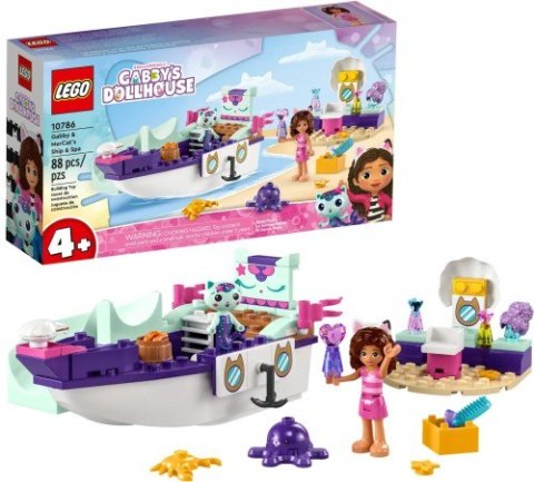 10786 - LEGO Koci domek Gabi - Statek i spa Gabi i Syrenkotki 10786 - LEGO Koci domek Gabi - Statek i spa Gabi i Syrenkotki