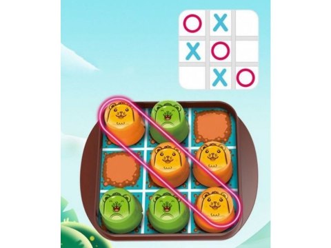 Edukacyjna Gra Logiczna "MOLE MAZE" 2w1 SZYBKIE KUBECZKI, Kółko Krzyżyk, Karty Edukacyjna Gra Logiczna "MOLE MAZE" 2w1 SZYBKIE KUBECZKI, Kółko Krzyżyk, Karty