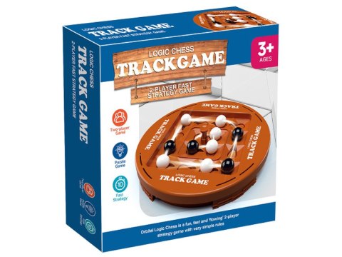 Logiczna gra planszowa, strategiczna "Track game" 4 W Rzędzie Logiczna gra planszowa, strategiczna "Track game" 4 W Rzędzie