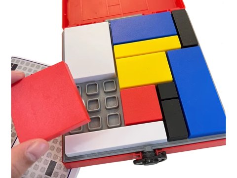 Logiczna gra zręcznościowa IQ Puzzle, Układanka, Łamigłówka, Kolorowe klocki Logiczna gra zręcznościowa IQ Puzzle, Układanka, Łamigłówka, Kolorowe klocki