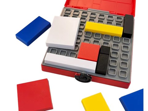 Logiczna gra zręcznościowa IQ Puzzle, Układanka, Łamigłówka, Kolorowe klocki Logiczna gra zręcznościowa IQ Puzzle, Układanka, Łamigłówka, Kolorowe klocki