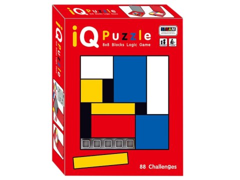 Logiczna gra zręcznościowa IQ Puzzle, Układanka, Łamigłówka, Kolorowe klocki Logiczna gra zręcznościowa IQ Puzzle, Układanka, Łamigłówka, Kolorowe klocki