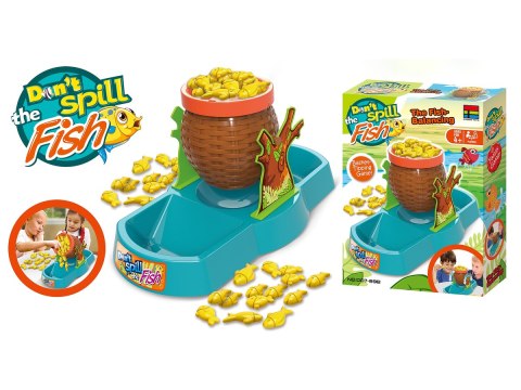 Zabawna gra zręcznościowa KOSZ RYBEK "Don't spill the Fish" Balansujące rybki Zabawna gra zręcznościowa KOSZ RYBEK "Don't spill the Fish" Balansujące rybki