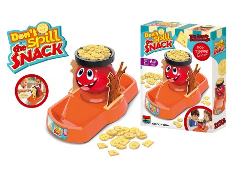 Zabawna gra zręcznościowa Wesoły garnuszek "Don't spill the Snack" Nie strać przekąski, Równoważnia Zabawna gra zręcznościowa Wesoły garnuszek "Don't spill the Snack" Nie strać przekąski, Równoważnia