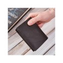 Portfel męski skórzany klasyczny brązowy RFID Brodrene G-106MN/BR