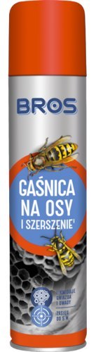 BROS Gaśnica Na Osy I Szerszenie 600 ml BROS Gaśnica Na Osy I Szerszenie 600 ml