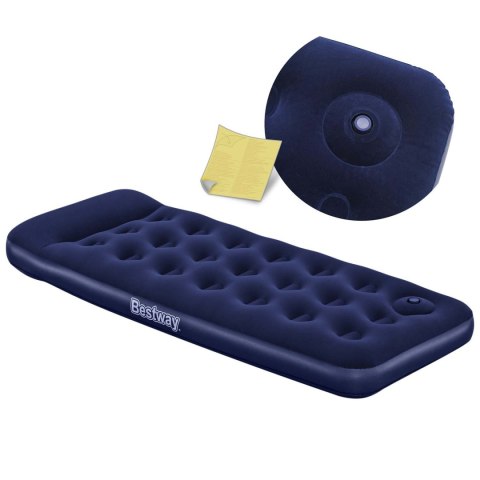 Materac dmuchany z pompką 185 x 76 x 28 cm Bestway 67223 Materac dmuchany z pompką 185 x 76 x 28 cm Bestway 67223