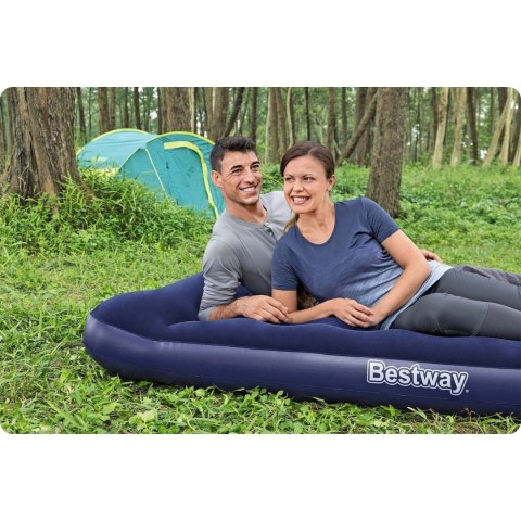 Materac dmuchany z pompką 191 x 137 x 28 cm Bestway 67225 Materac dmuchany z pompką 191 x 137 x 28 cm Bestway 67225