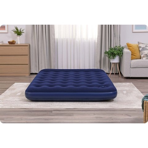 Materac dmuchany z pompką 203 x 152 x 28 cm Bestway 67226 Materac dmuchany z pompką 203 x 152 x 28 cm Bestway 67226