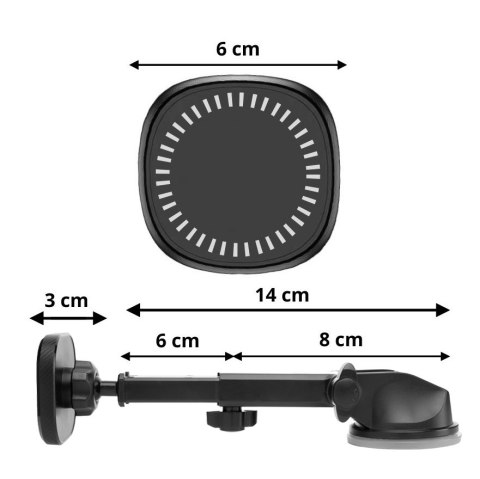 Uchwyt samochodowy na telefon MAGNETO Uchwyt samochodowy na telefon MAGNETO