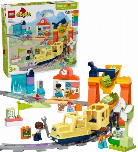 10428 - LEGO DUPLO - Duży interaktywny pociąg miejski 10428 - LEGO DUPLO - Duży interaktywny pociąg miejski