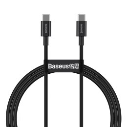Superior kabel przewód USB-C USB-C Quick Charge FCP 100W 5A 20V 1m czarny