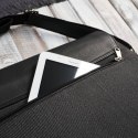 Portfel męski skórzany pionowy AY-06-BL i torba męska na laptopa AY-02-BL zestaw ZUP-140
