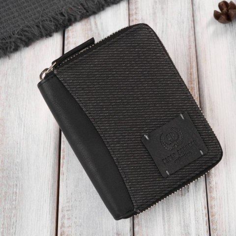 Portfel męski skórzany pionowy AY-06-BL i torba męska na laptopa AY-02-BL zestaw ZUP-140 Portfel męski skórzany pionowy AY-06-BL i torba męska na laptopa AY-02-BL zestaw ZUP-140