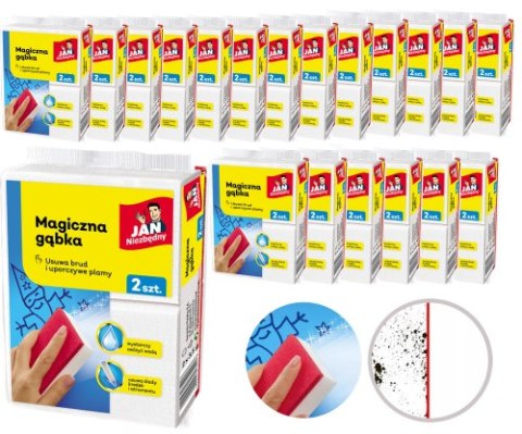 Jan Niezbędny Magiczna Gąbka 40 szt. Jan Niezbędny Magiczna Gąbka 40 szt.