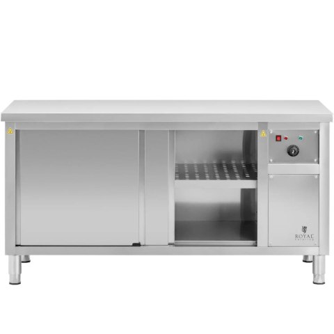 Szafa grzewcza podgrzewacz do talerzy 30-80 C 160 x 60 x 85 cm 2.4kW Szafa grzewcza podgrzewacz do talerzy 30-80 C 160 x 60 x 85 cm 2.4kW