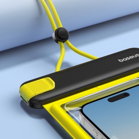 Etui wodoodporne do telefonu 7.2'' IPX8 Deep Dive 4 warstwy - czarno-żółte Etui wodoodporne do telefonu 7.2'' IPX8 Deep Dive 4 warstwy - czarno-żółte