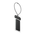 Etui wodoodporne na telefon 7.2'' AquaGlide IPX8 z systemem Slide Lock - czarne