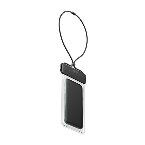 Etui wodoodporne na telefon 7.2'' AquaGlide IPX8 z systemem Slide Lock - czarne Etui wodoodporne na telefon 7.2'' AquaGlide IPX8 z systemem Slide Lock - czarne